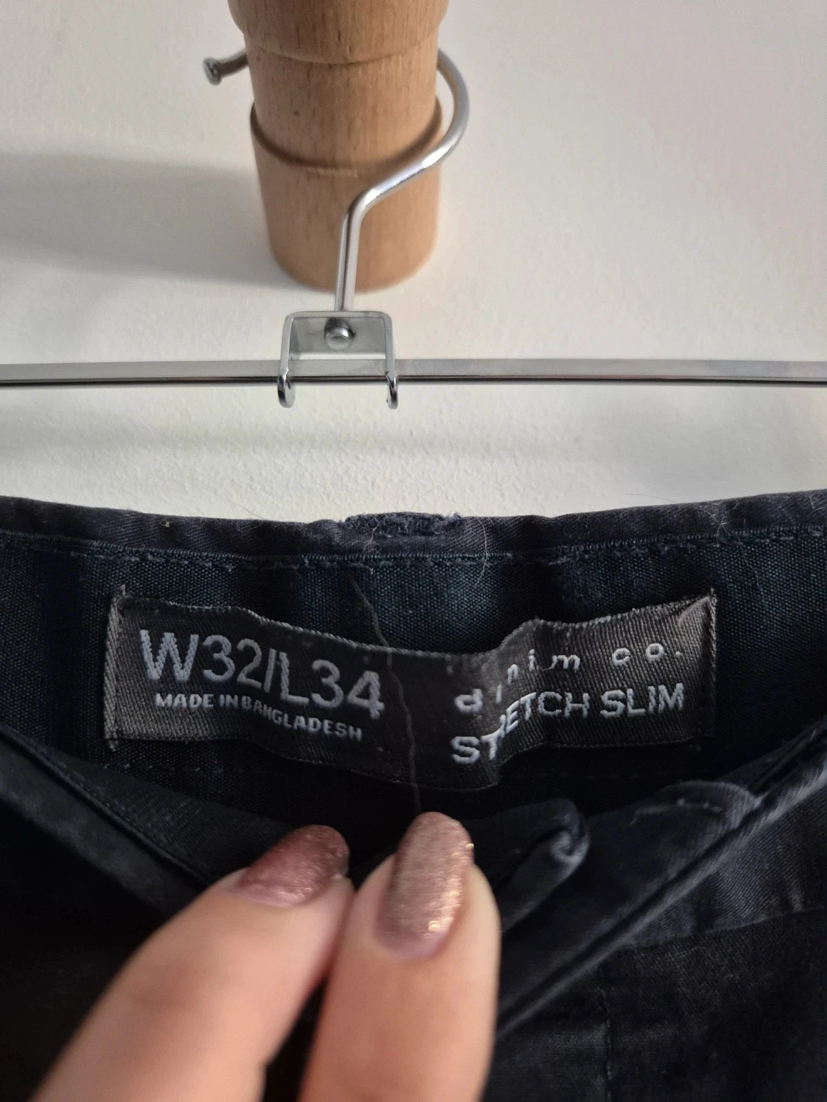 Pantalon chino bleu marine Primark M W32/L34 – photo 4